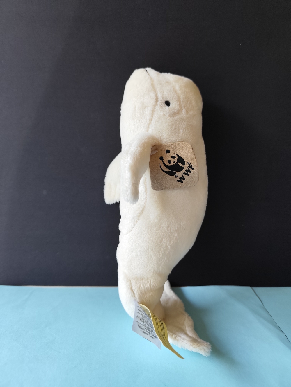 WWF Plush White Beluga Whale Stuffed Animal
